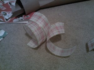 You get your ribbon, and double wired is the best kind to use.  