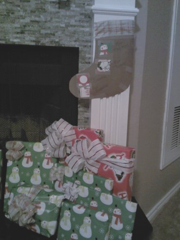 Now, it will be easy to identify which gift belongs to whom--especially since I have a tendency to forget.