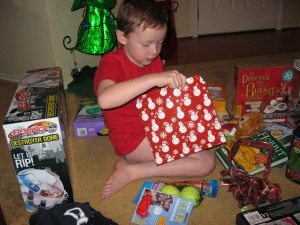 Tennis balls, chew toys, and poop scoop bags...what?!