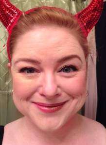 And from the front again, smiling. 